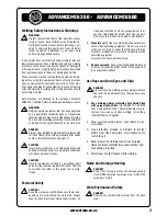 Preview for 21 page of Strata ADVANCEMIG 350 Operating Instructions Manual