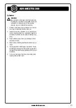 Preview for 21 page of Strata ADVANCETIG 200 Operating Instructions Manual