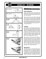 Preview for 12 page of Strata EZIARC 160 Operating Instructions Manual