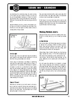 Preview for 13 page of Strata EZIARC 160 Operating Instructions Manual