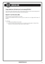 Preview for 3 page of Strata EZIMIG185C Operating Instructions Manual