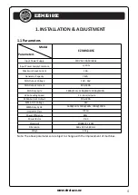 Preview for 5 page of Strata EZIMIG185C Operating Instructions Manual