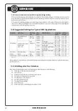 Preview for 18 page of Strata EZIMIG185C Operating Instructions Manual