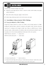 Preview for 17 page of Strata EZITIG 205DC Operating Instructions Manual