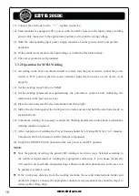 Preview for 18 page of Strata EZITIG 205DC Operating Instructions Manual