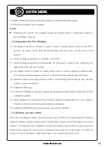 Preview for 25 page of Strata EZITIG 205DC Operating Instructions Manual