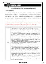 Preview for 39 page of Strata EZITIG 205DC Operating Instructions Manual