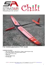 STRATAIR Chili F3K Manual preview