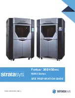 Preview for 1 page of Stratasys 155-01200 Site Preparation Manual