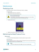 Preview for 23 page of Stratasys Balco WaterJet Installation And User Manual