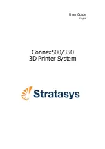 Stratasys Connex500/350 User Manual предпросмотр