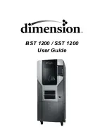 Preview for 1 page of Stratasys Dimension BST 1200 User Manual