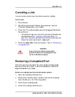 Preview for 41 page of Stratasys Dimension BST 1200 User Manual