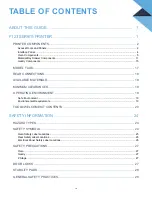 Preview for 4 page of Stratasys F170 Operation And Maintenance Manual