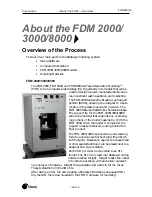 Предварительный просмотр 5 страницы Stratasys FDM 2000 Manual