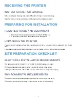 Предварительный просмотр 11 страницы Stratasys Fortus 250mc Site Preparation Manual