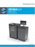 Preview for 1 page of Stratasys J826 Site Preparation Manual