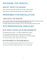 Preview for 11 page of Stratasys uPrint SE Site Preparation Manual