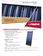 Stratco Solarcore G21520L666VE Installation Manual preview