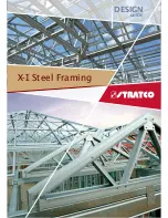 Предварительный просмотр 1 страницы Stratco X-1 Steel Framing Design Manual