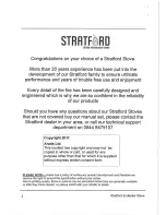 Preview for 2 page of Stratford EB20HE Operating & Installation Manual