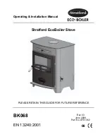 Stratford EcoBoiler BK068 Operating & Installation Manual preview