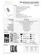 Preview for 1 page of STRATO BACwALL 324 Specification & Installation Instructions