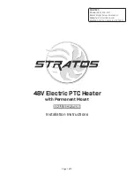 STRATOS SCP7106 Installation Instructions Manual preview