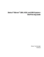 Stratus ftServer 2600 Site Planning Manual предпросмотр