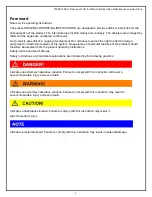 Preview for 4 page of Stratus SAE-F10P Installation, Operation & Maintenance Instructions Manual