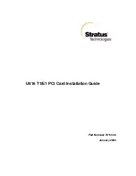 Stratus U916 E1 Installation Manual preview