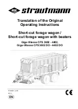 Strautmann Giga-Vitesse CFS 3602 Operating Instructions Manual preview