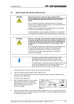 Preview for 104 page of Strautmann Giga-Vitesse CFS 3602 Operating Instructions Manual