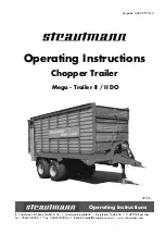 Strautmann Mega Trailer II Operating Instructions Manual preview