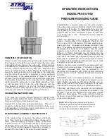 Preview for 1 page of Straval PRS-05 THD Operating Instructions