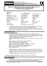 STRAXGAS 16 Ecotech Installation And Servicing Instructions preview