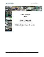 Streamax D5 V4.0 User Manual preview