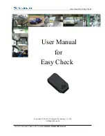 Streamax Easy Check User Manual preview