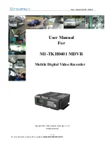 Streamax M1-TKH0401 User Manual preview