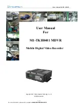 Preview for 1 page of Streamax M1-TKH0401 User Manual