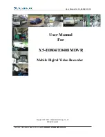 Streamax X5-E0408 User Manual preview