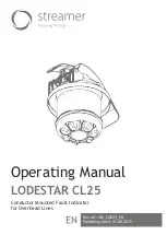 streamer LODESTAR CL25 Operating Manual предпросмотр