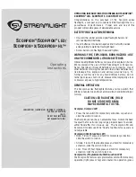 Предварительный просмотр 1 страницы StreamLight SCORPION Operating Instructions