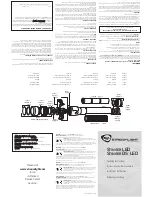 StreamLight STINGER 700025 Operating Instructions preview