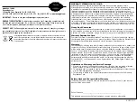 Preview for 4 page of StreamLight SYCLONE Operating Instructions