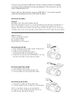 Preview for 3 page of StreamLight VANTAGE II Series Operating Instructions Manual