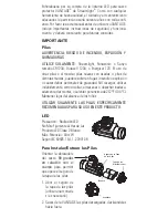 Preview for 5 page of StreamLight VANTAGE Operating Instructions Manual