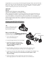 Предварительный просмотр 3 страницы StreamLight Vintage Operating Instructions Manual