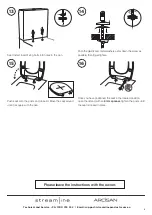 Preview for 4 page of Streamline Arcisan SynergiiOne SY04137 Installation Manual