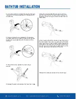 Preview for 10 page of Streamline CLAWFOOT N-100-60CFWH-DM Owner'S Manual & Installation Manual